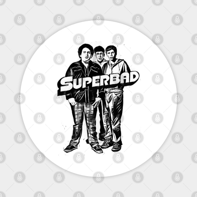 superbad Magnet by RetroScribbles